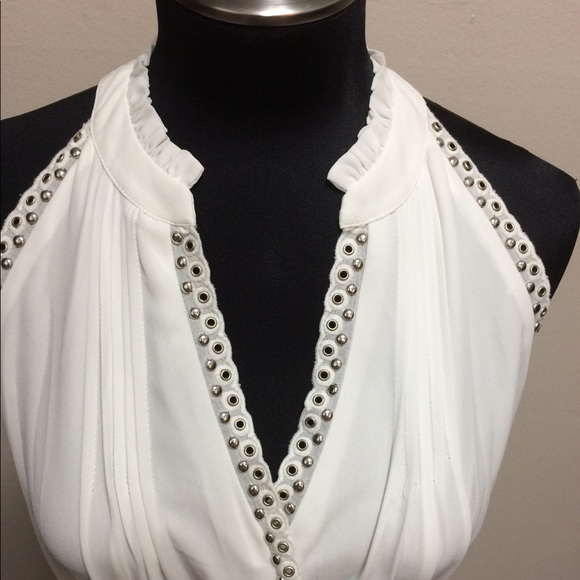 ***SOLD*** Greylin white dress NWOT-bridal shower - Picture 2 of 8