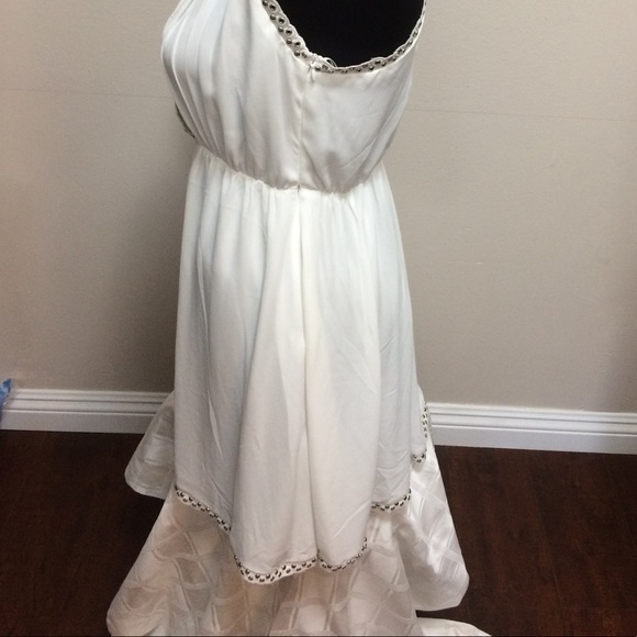 ***SOLD*** Greylin white dress NWOT-bridal shower - Picture 8 of 8
