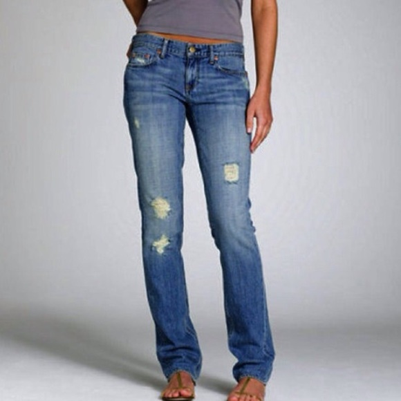vintage matchstick jeans
