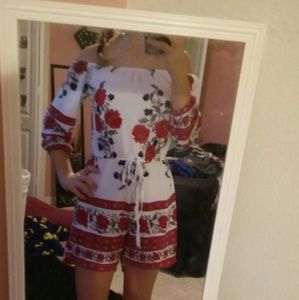 Floral Romper