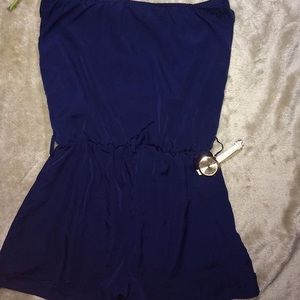 Strapless Romper