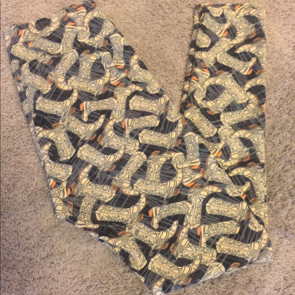 Lularoe OS cowboy boots