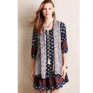 🦋 Anthropologie Moth "Lavena" Crocheted Vest 🦋