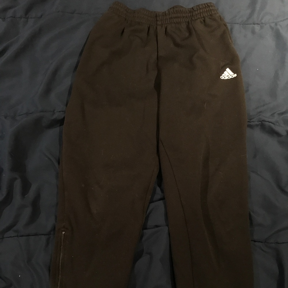 Classic Black Adidas Sweatpants size S
