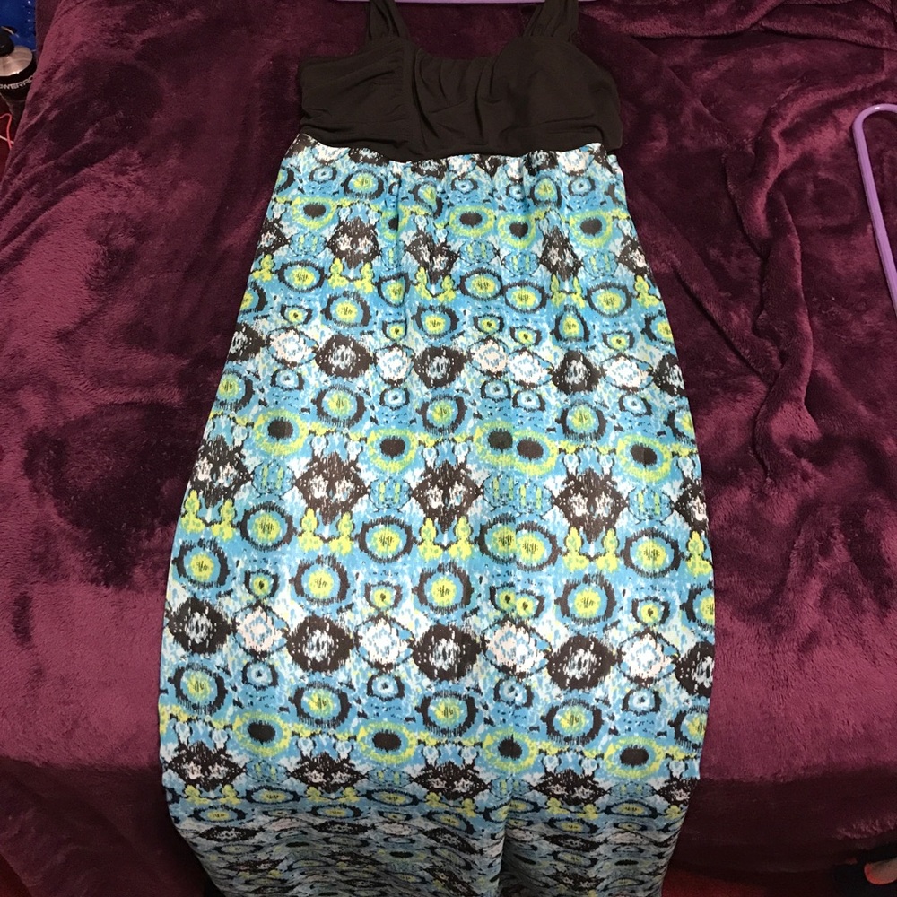 Floor length dress