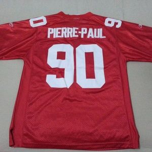 Mens NFL Jason Pierre-Paul Jersey 48 XL Red New Yo