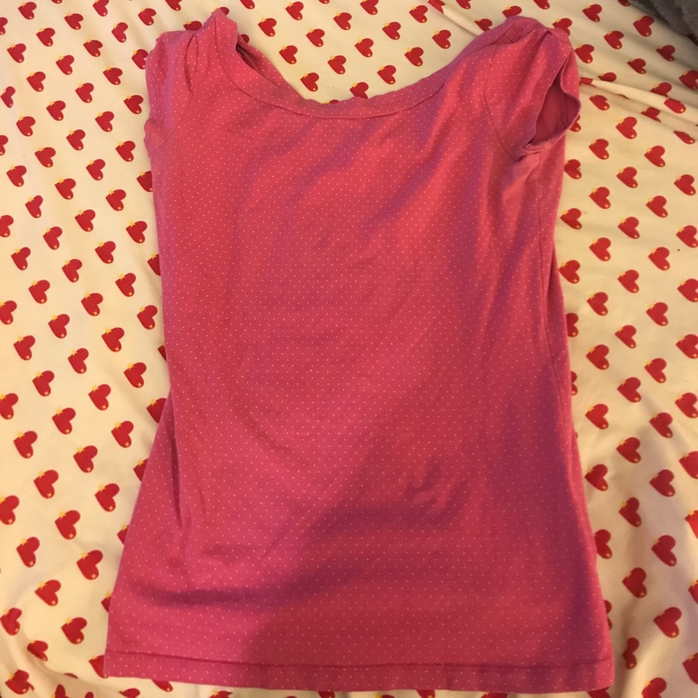 Pink top shirt