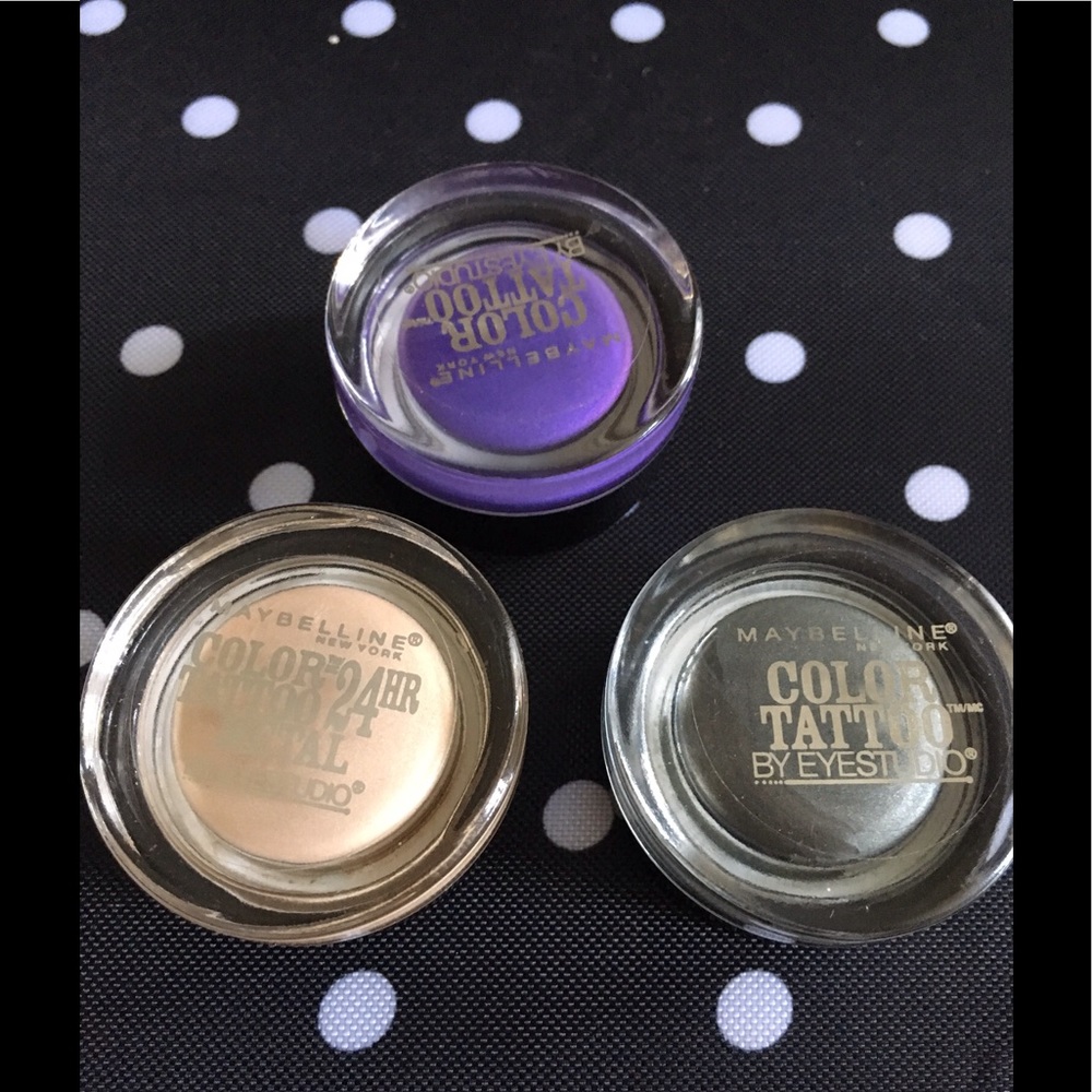 MAYBELLINE EYE-STUDIO TATTOO 24HR COLOR EYESHADOWS
