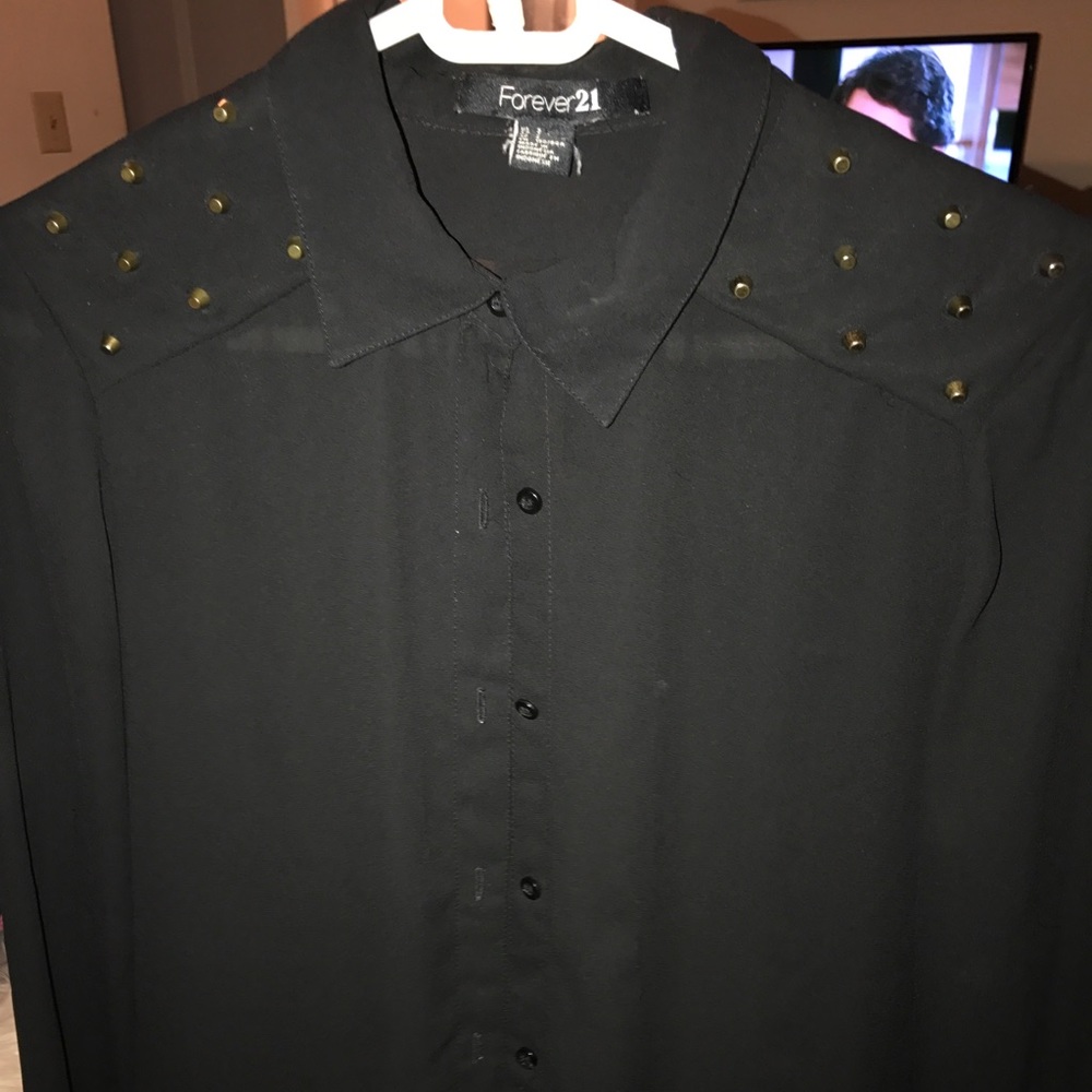 Forever 21 see through long sleeve