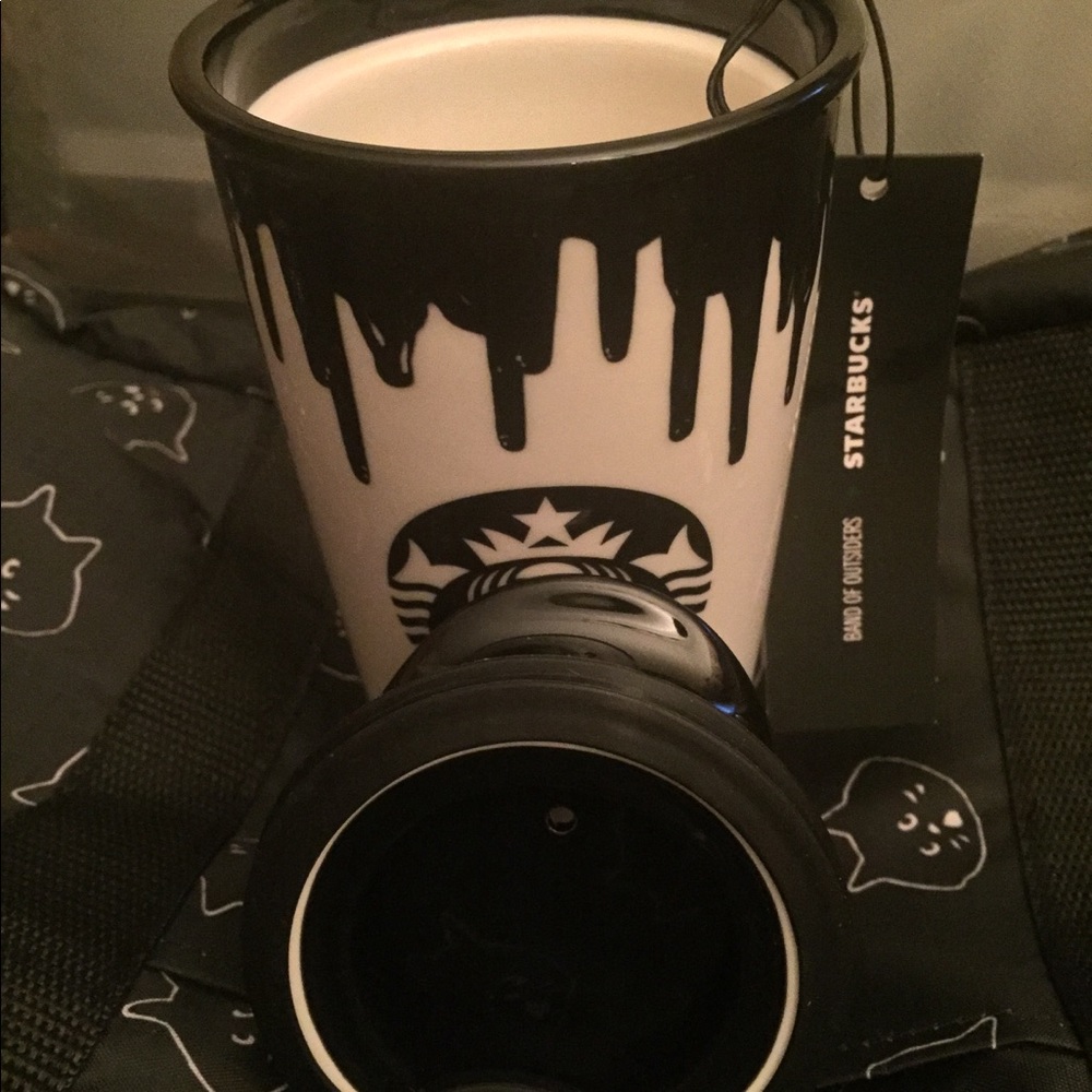 NEW Starbucks Ceramic Tumbler - Band of Outsiders