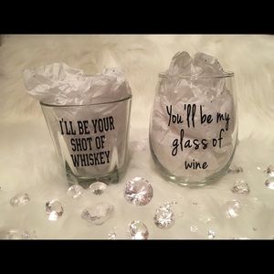 Couples glass set