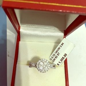 Si-1 diamond ring can resize