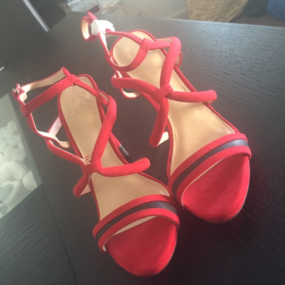 GX by Gwen Stefani Red Sandals
