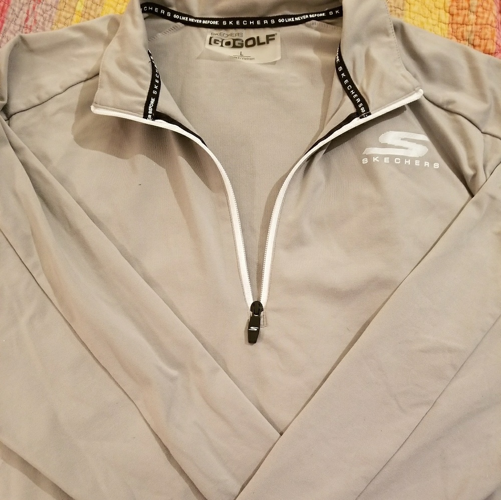 Skechers Mens golf dri fit pullover Large