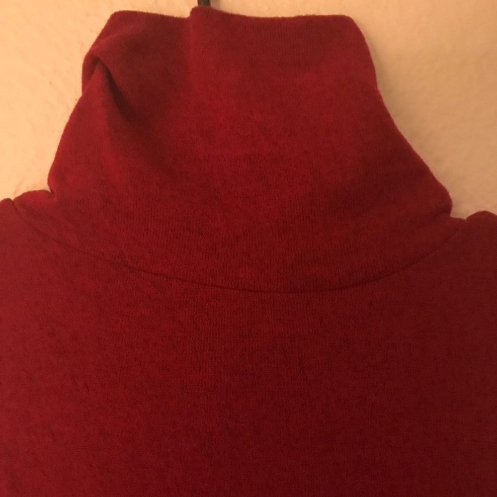 Red turtle neck dress🙌🏻🌟