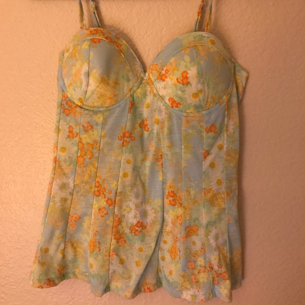 FLORAL TANK TOP