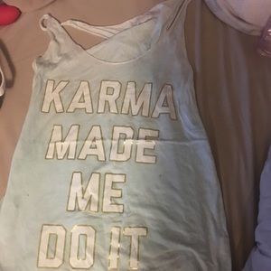 Spiritual Gangster karma tank sz small