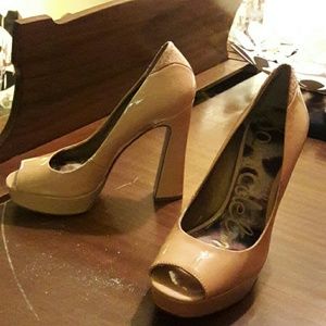Sam Edelman peep toe shoes