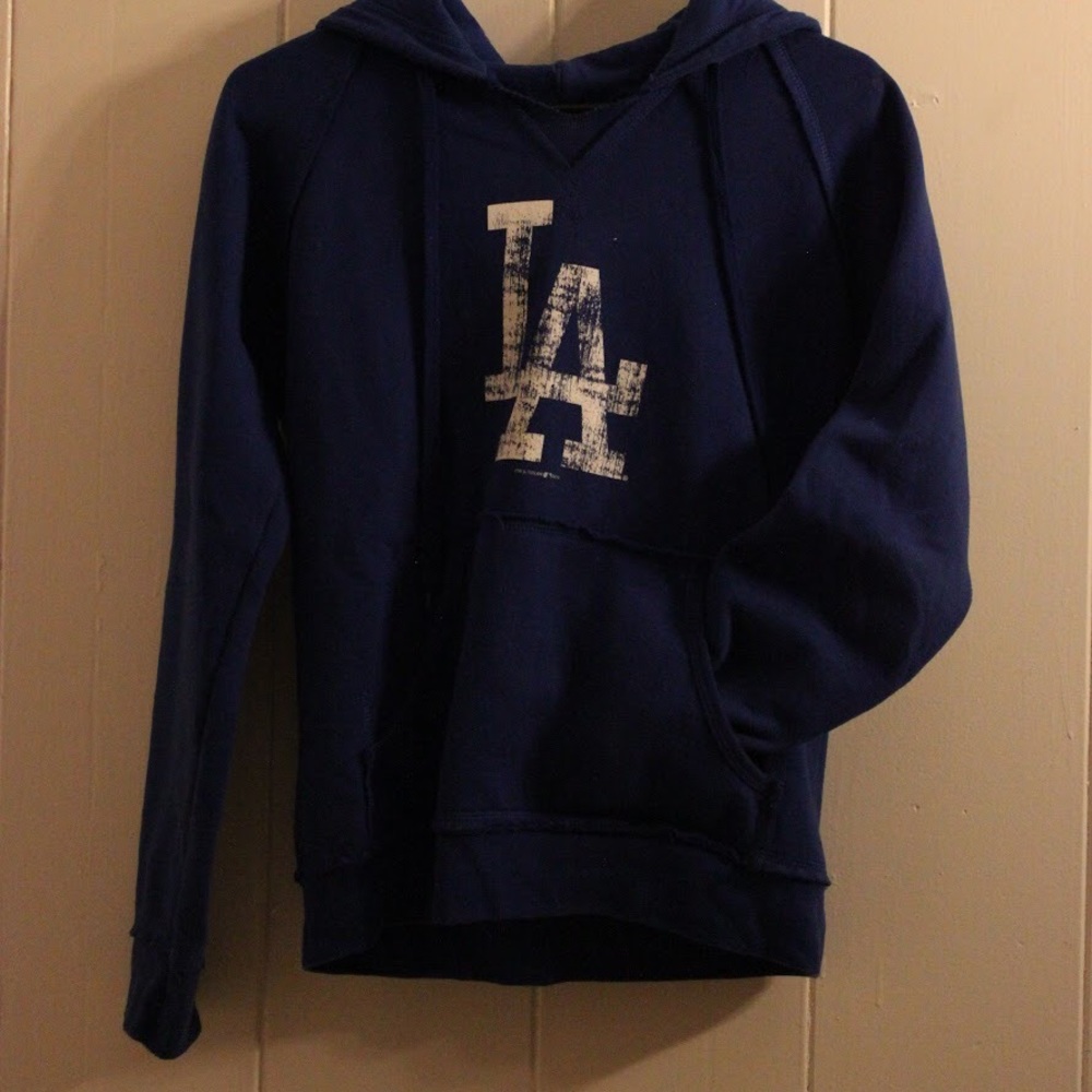 blue LA dodgers hoodie