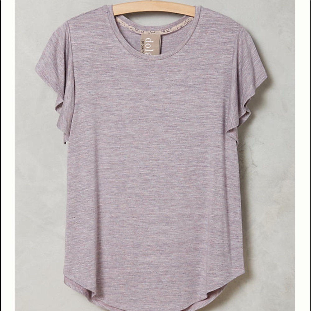 Dolan Ruffle Short Sleeve T