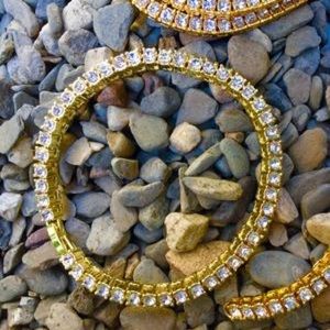 Brand new 14k Gold tennis bracelet