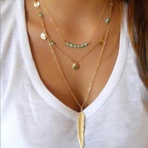 Layered necklace