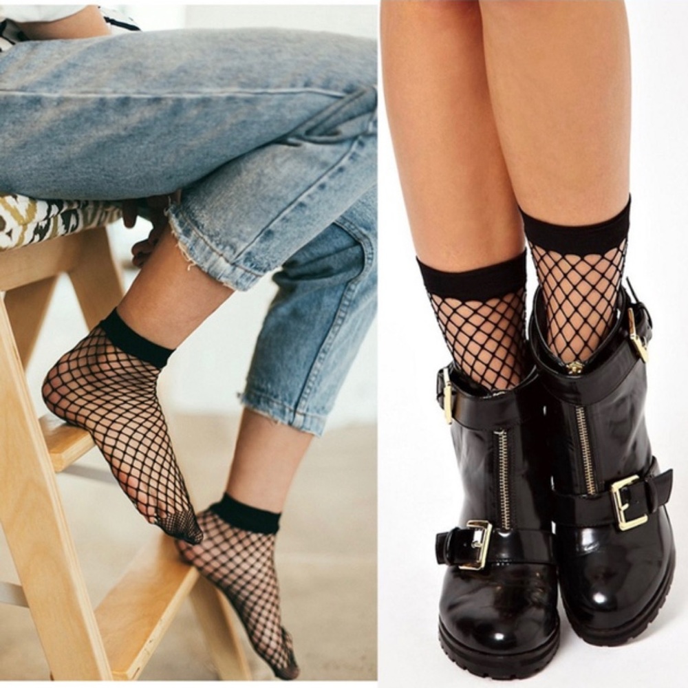 🔥Fishnet Socks