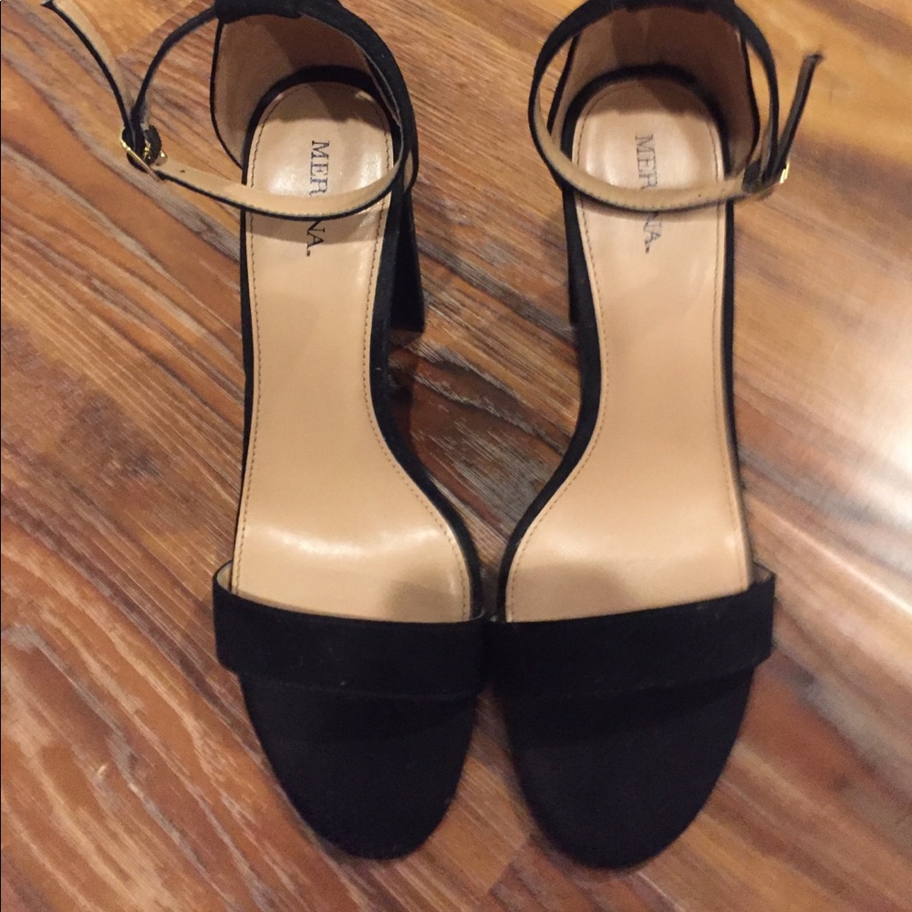 Black Suede Heels