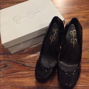 Jessica Simpson Black Heels