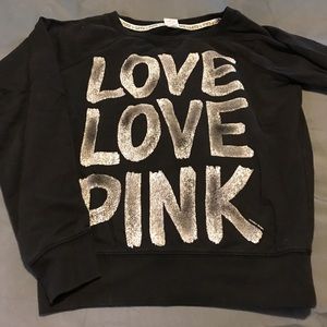 PINK pull over sweatshirt