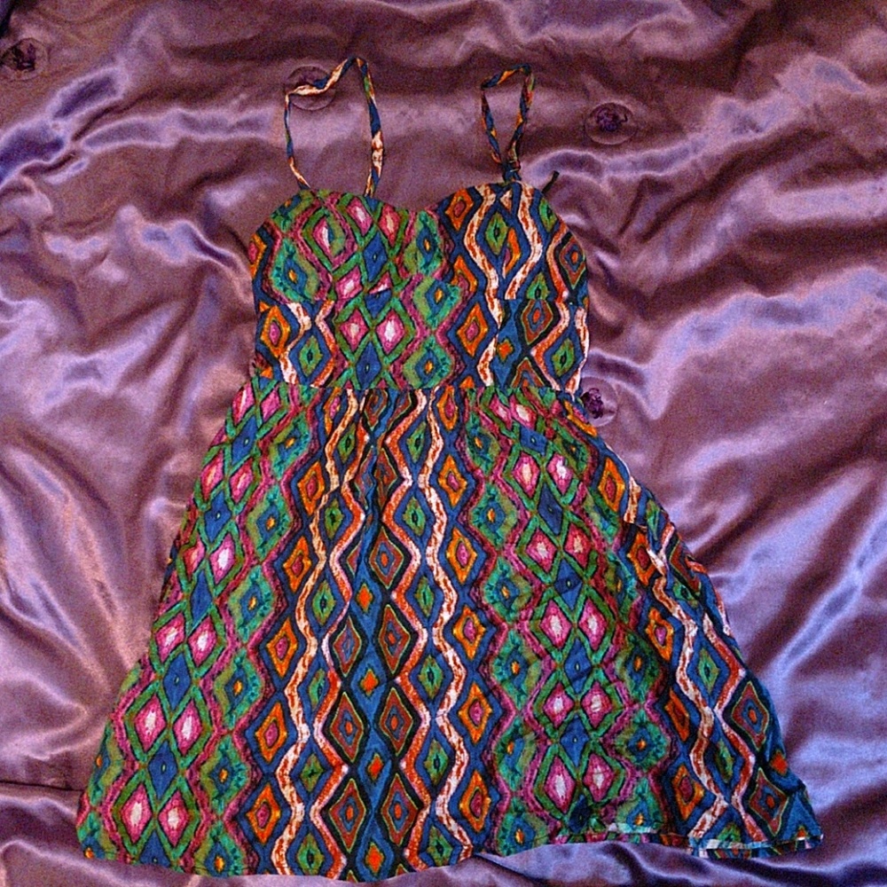 Colorful sun dress