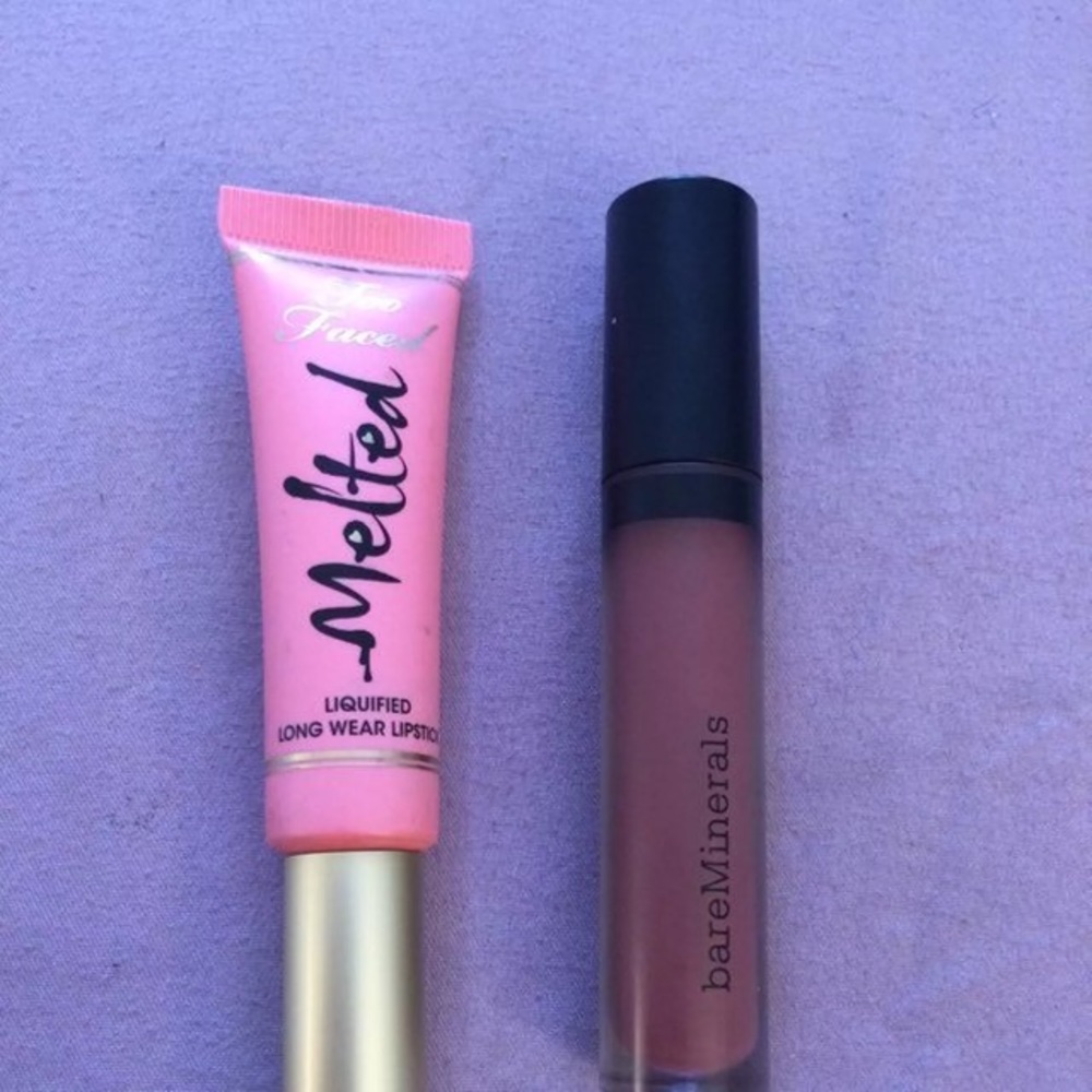 Brand New Lip Duo- Too Faced & bare minerals