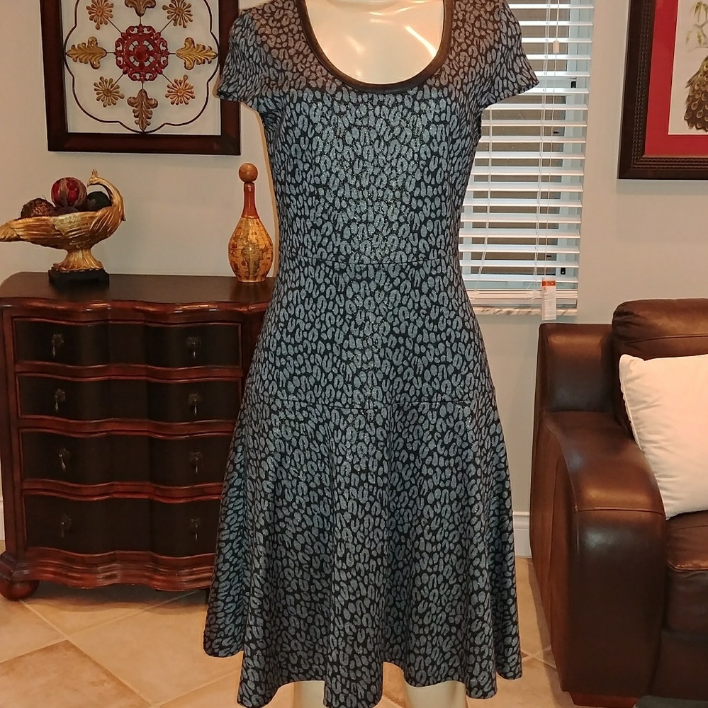 SAKS Leopard print dress from Saks sz S