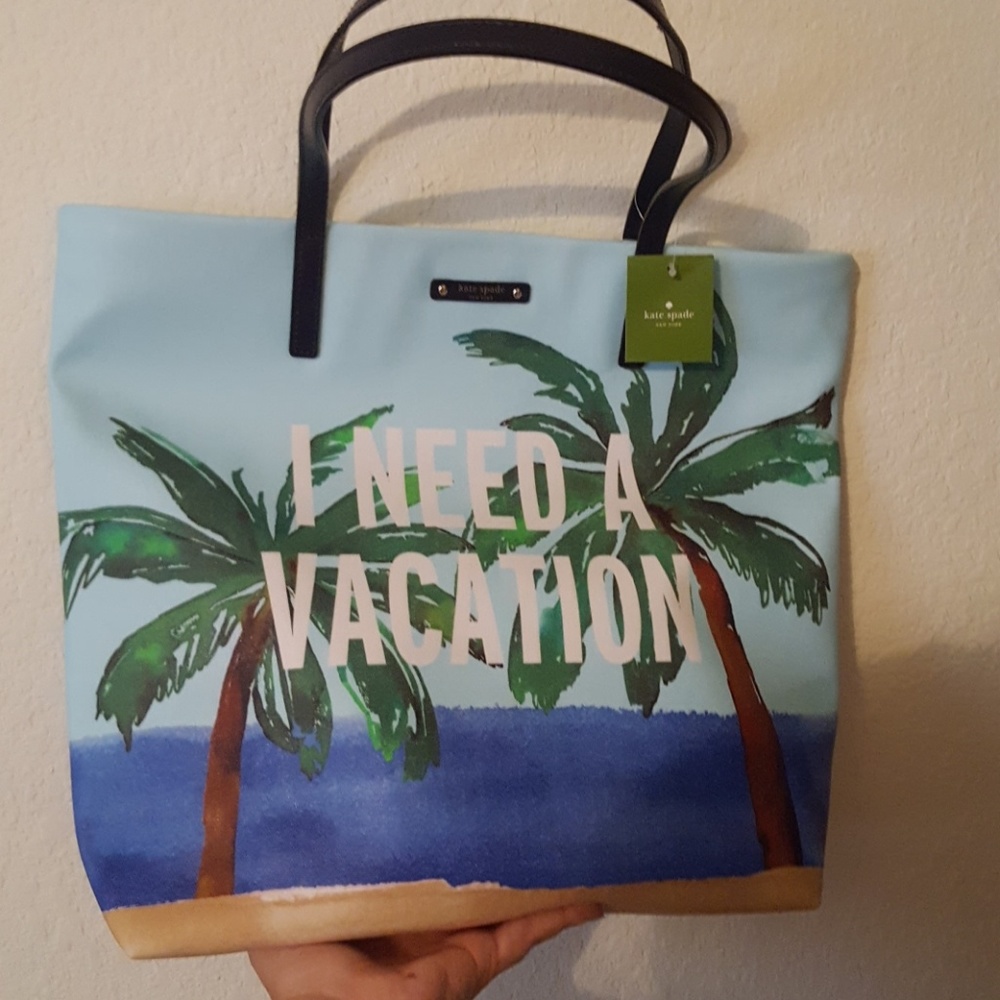 Kate Spade vacation tote