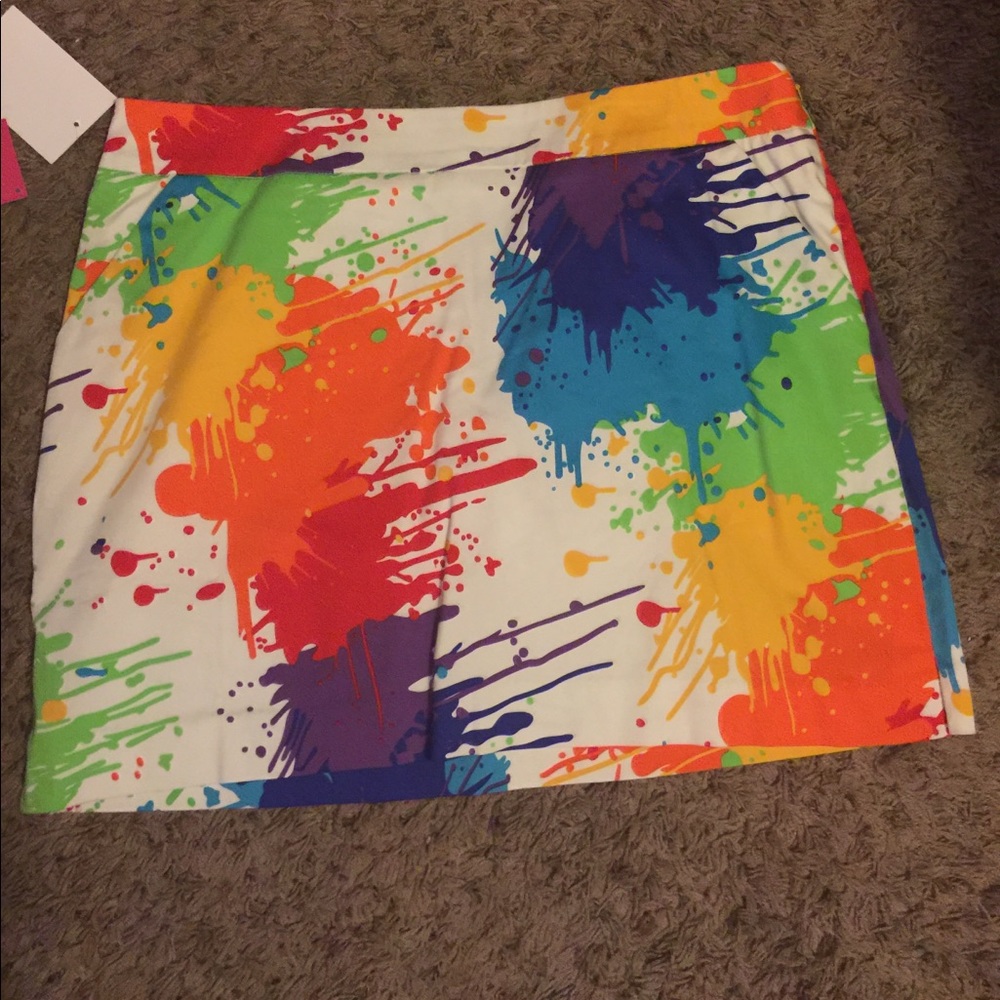 Multi-colored Loudmouth skort