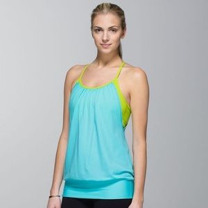 Lululemon Aqua No Limits Tank