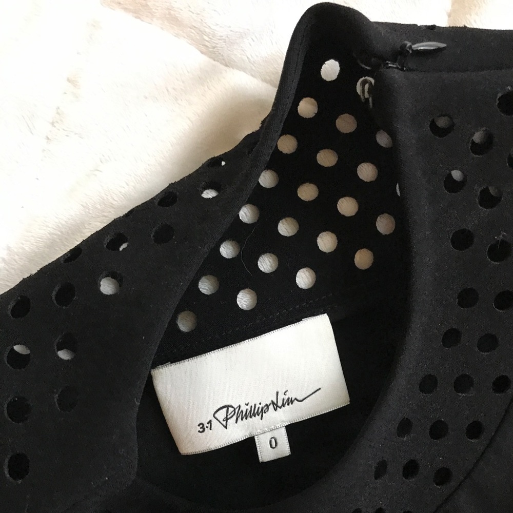 Phillip Lim- eyelet silk crepe blouse