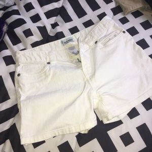 White Shorts