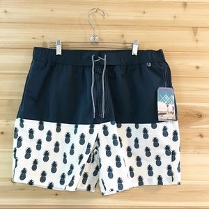 [Cedarwood State] Pineapple Board Shorts