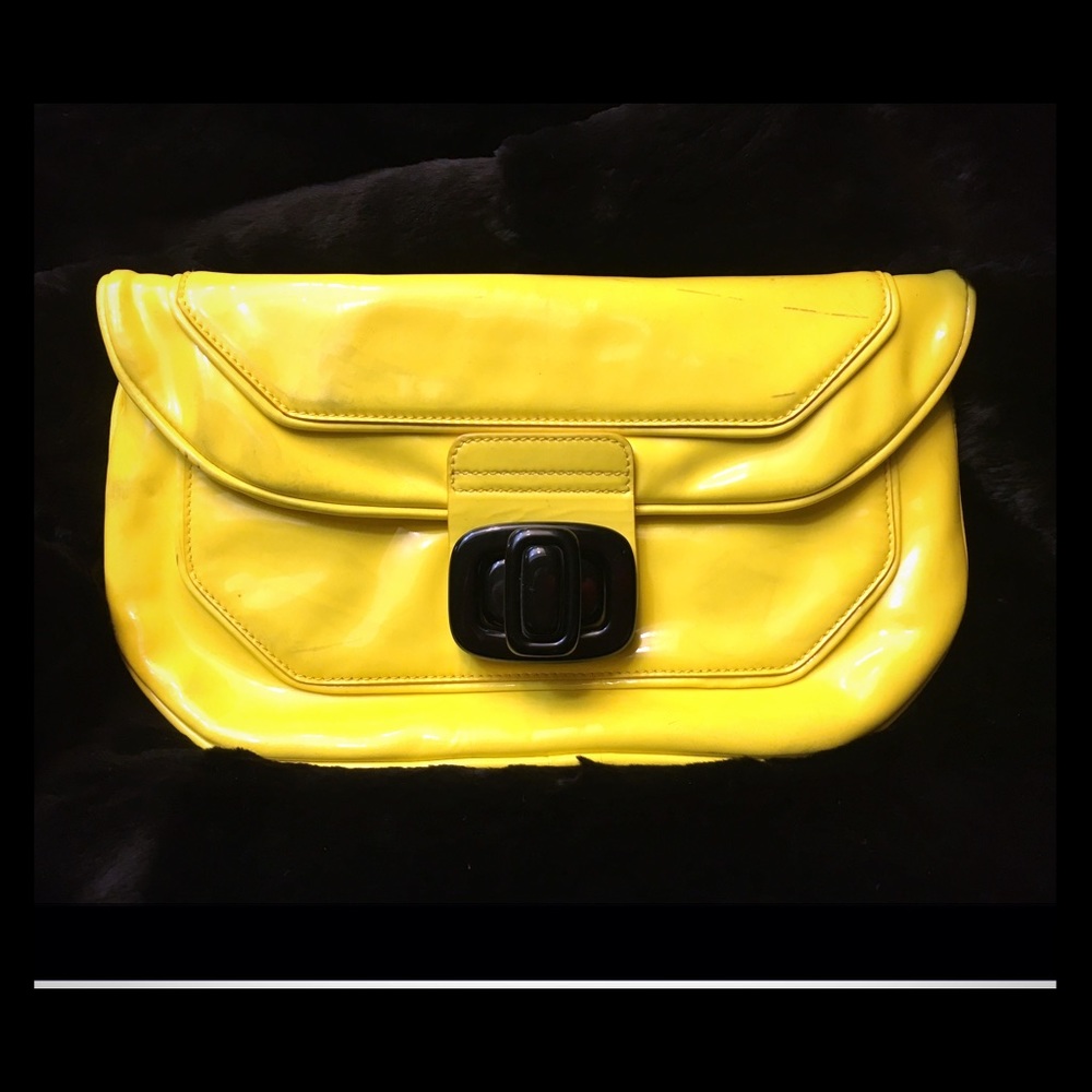 -On Hold for Nikki- $1900 Lanvin yellow clutch
