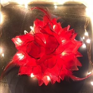 Phoenix fabric flower