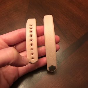 Fitbit Alta Pink Leather Band