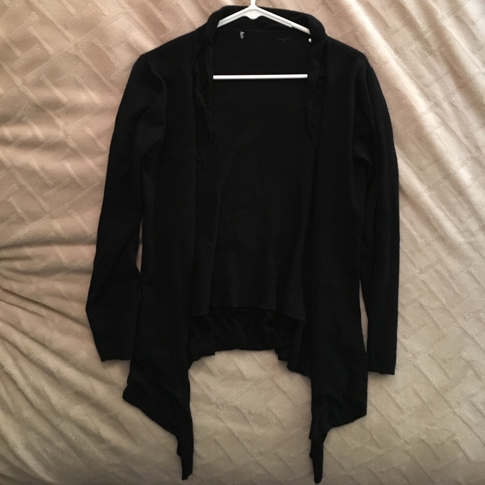 Black cardigan