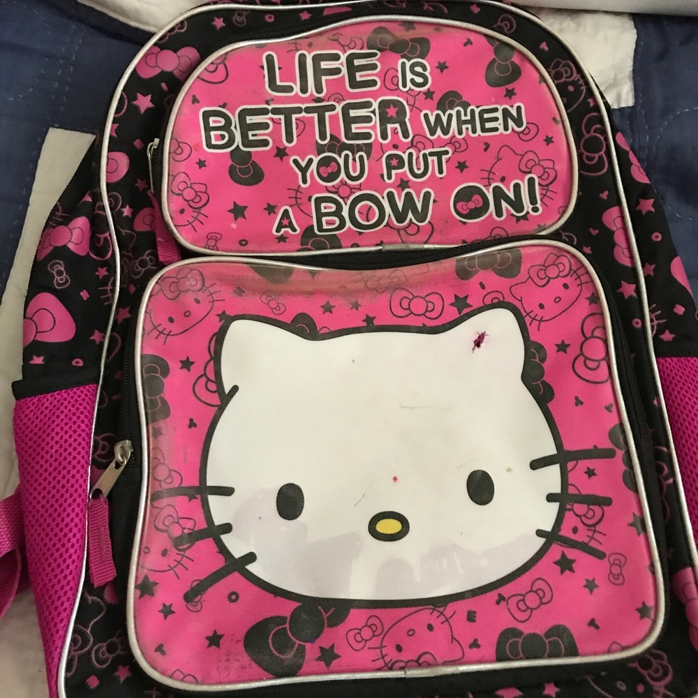 Hello Kitty Backpack 💢 Donating This Weekend