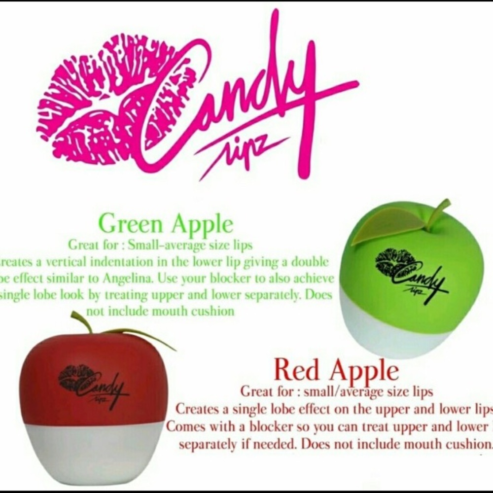 Candy Lipz lip plumper. Red apple