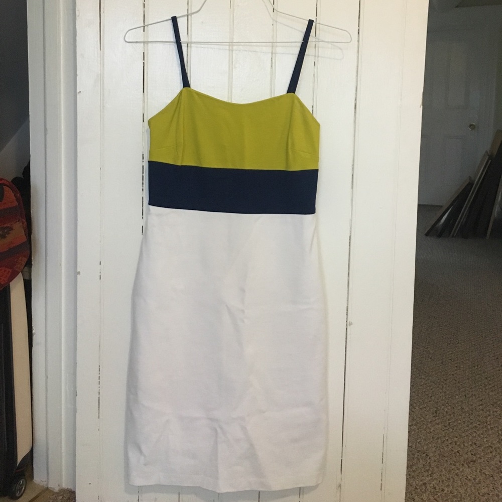 Banana republic color block summer dress
