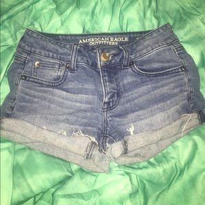 American Eagle Shortie Shorts