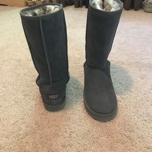Women's mock ugg boots. NWOT. Too small for me.