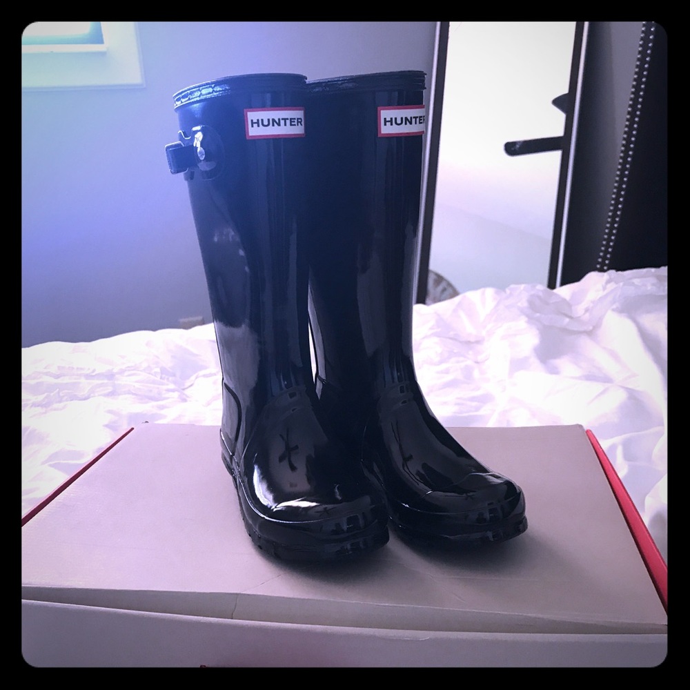 Hunter rain boots