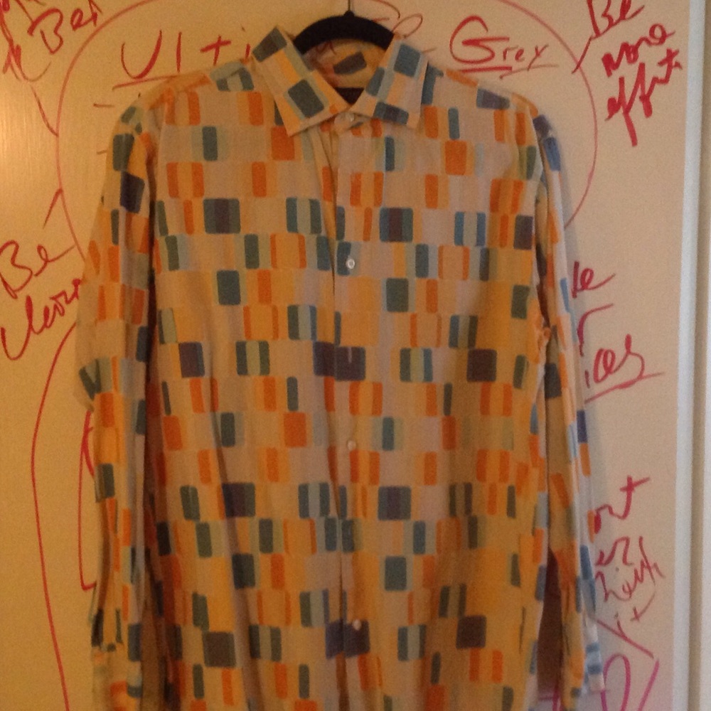 Metropolitan by Lord & Taylor mens dress shirt